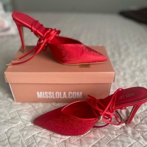 Miss lola heels. Great statement piece.